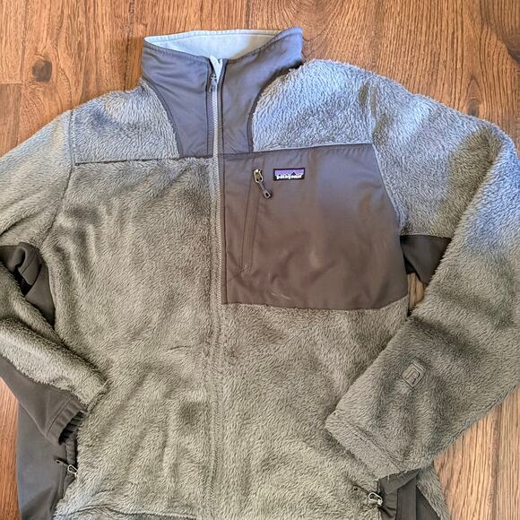 Patagonia R3 Hi-Loft Gray 2XL - 3XL Men's Fleece Zip Up Shacket Jacket - Picture 2 of 7